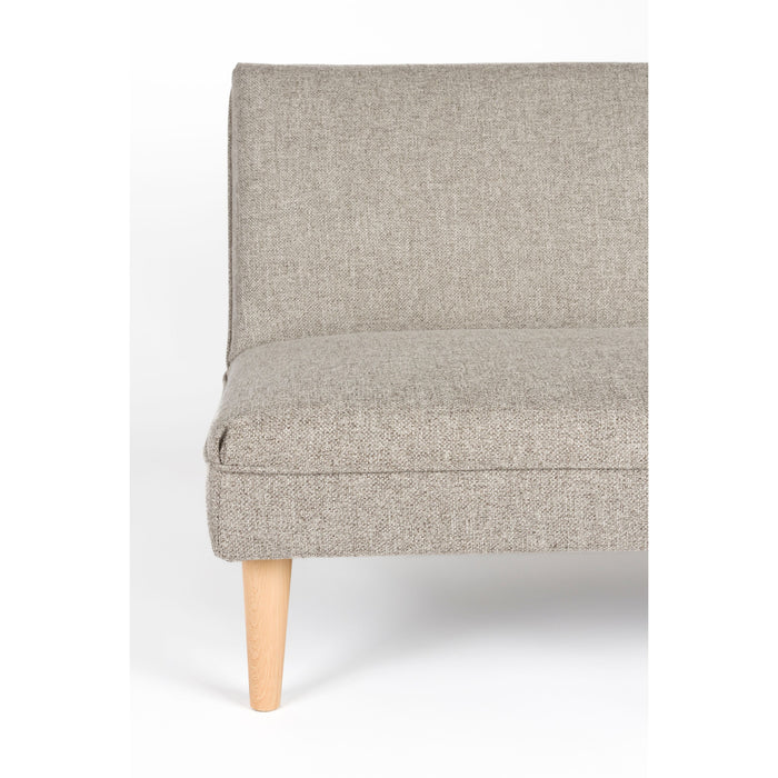 Housecraft Living Luz Slaapbank 2 persoons| Logeerbed| Bedbank Grijs