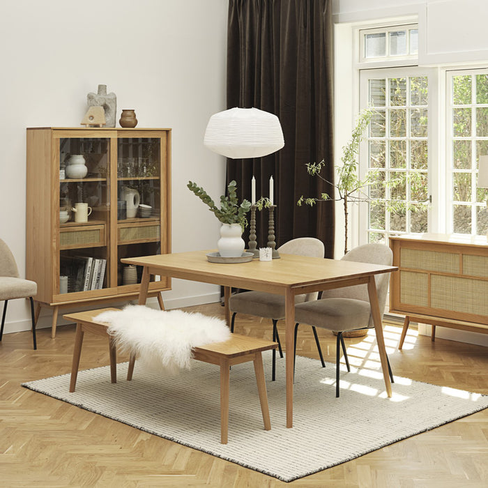 by fonQ Woodzy Bankje 150 cm - Naturel Eiken