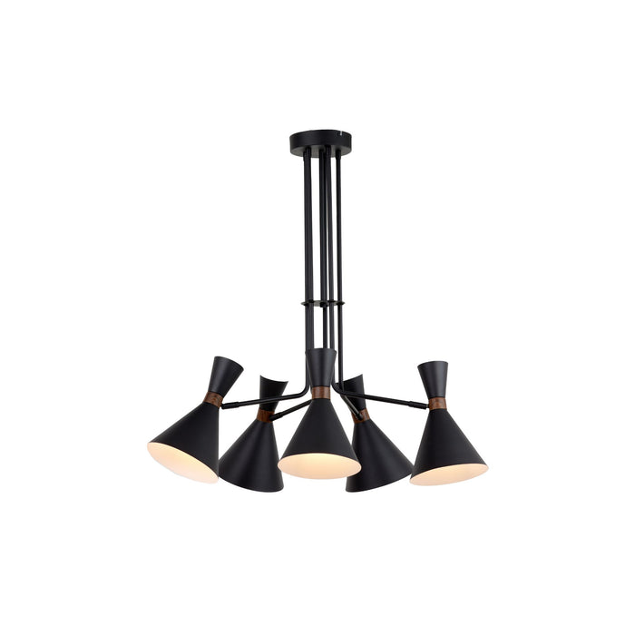 vtwonen Hanglamp Hoodies - Zwart - Ø86,5cm - 6L