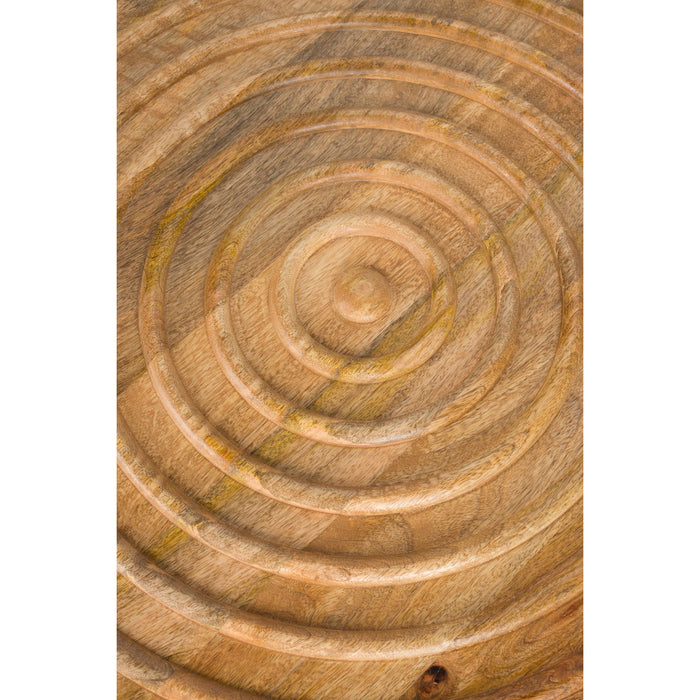 Housecraft Living Buz Salontafel Rond 60 cm Mangohout - Bruin