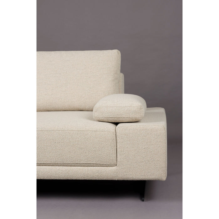 Dutchbone Shelly 3-zitsbank Links Chaise Longue Off-White - Wit