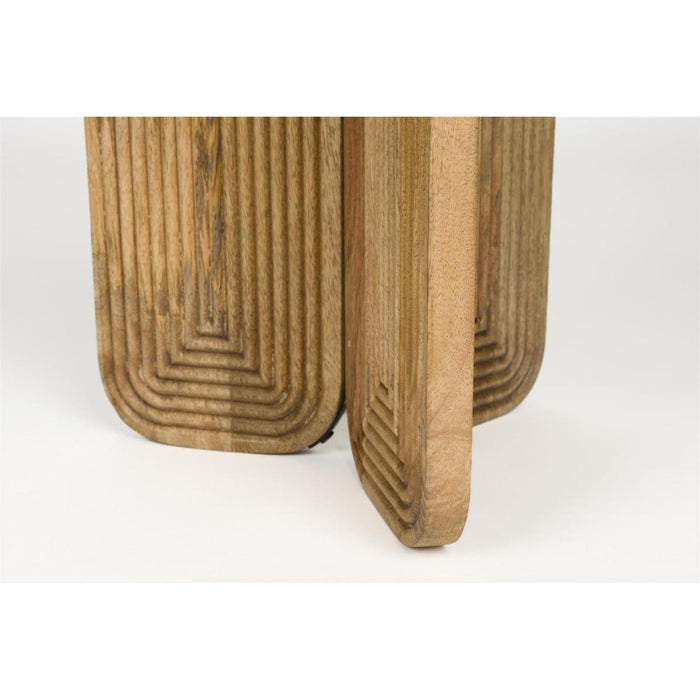 Housecraft Living Maeze Bijzettafel Hout Rond 40 cm - Bruin