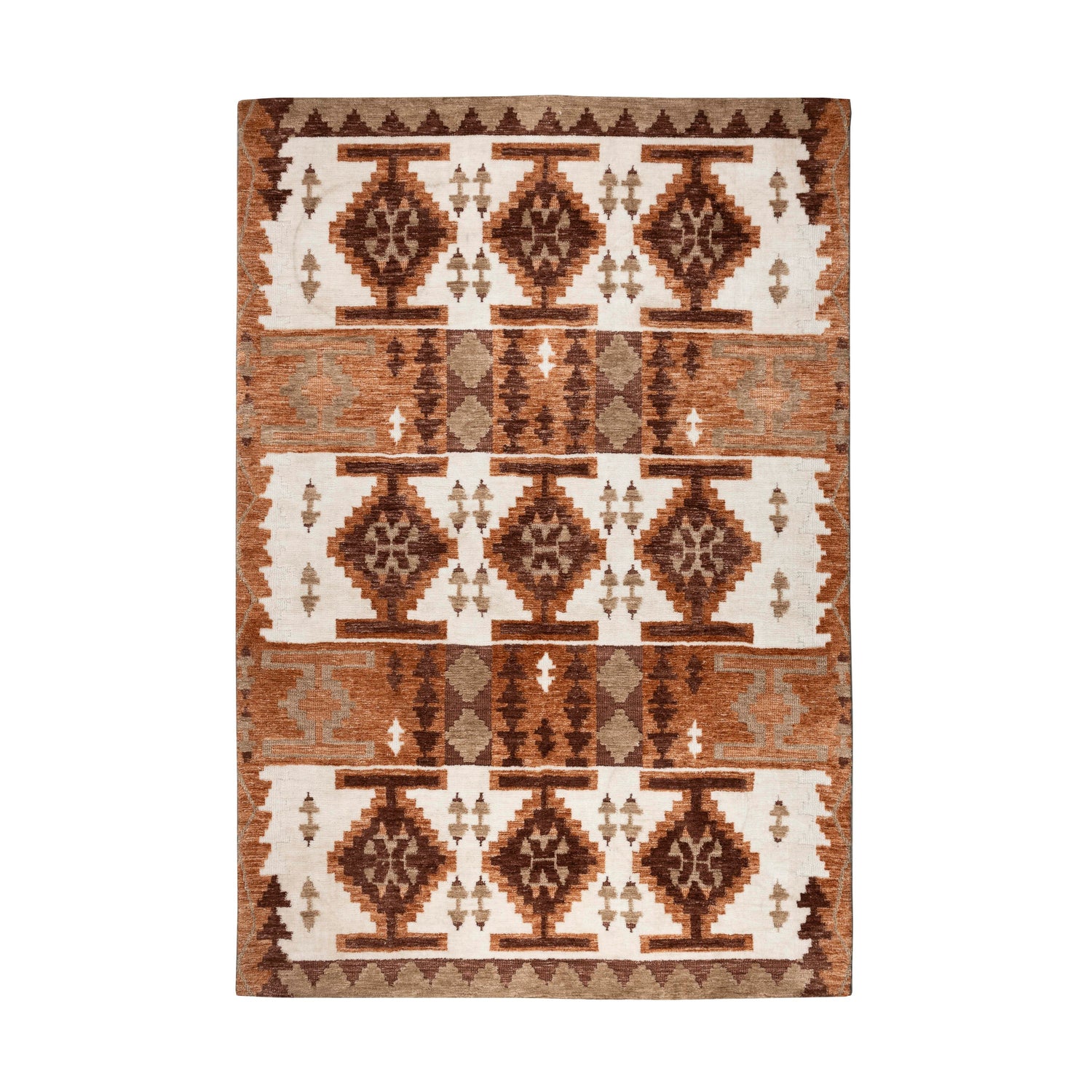 Dutchbone Maron Vloerkleed 160x230 - Rood