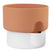 Oasis plantenbak large Ø27.5 wit|terracotta