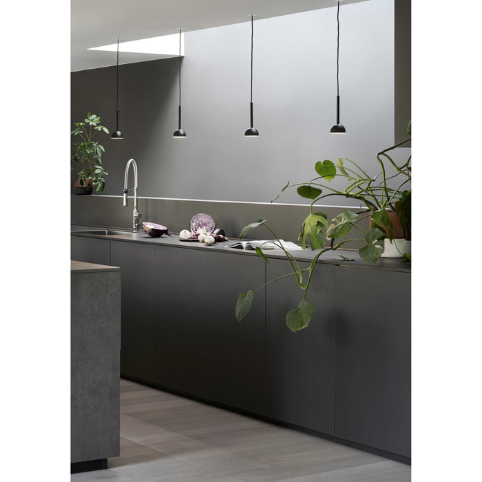 Blush Rail 5 hanglamp LED wit