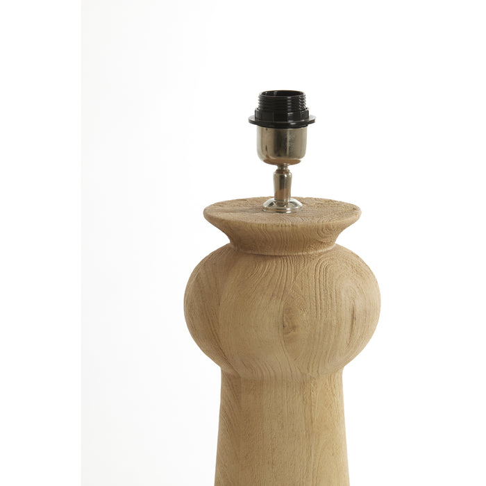 Light & Living Light&living Lampvoet Ø19x45 cm BAGLIO hout mat naturel