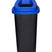 Plafor Prullenbak 90L – Recycling – Blauw