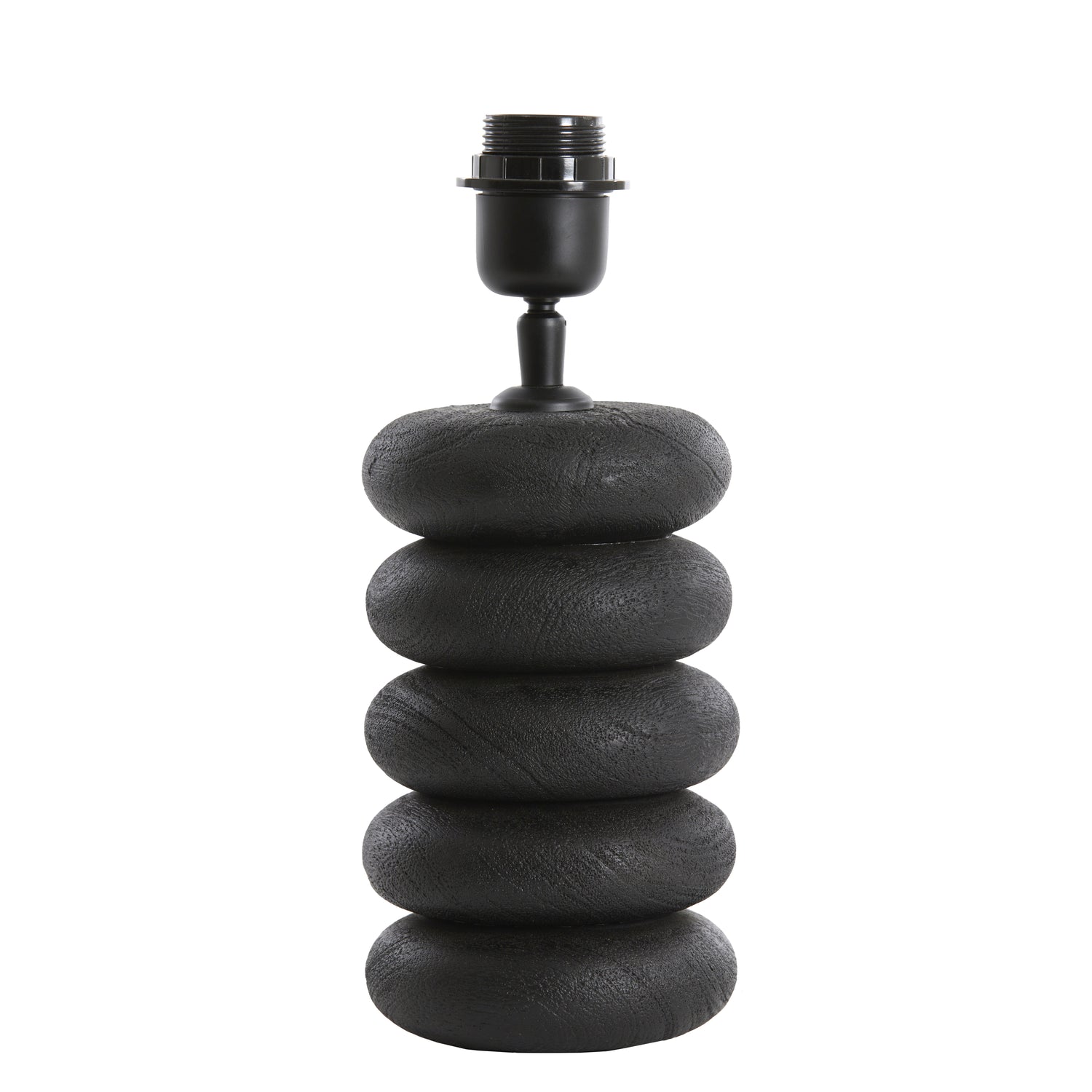 Light & Living Light&living Lampvoet Ø12x21 cm BUDONGO hout zwart