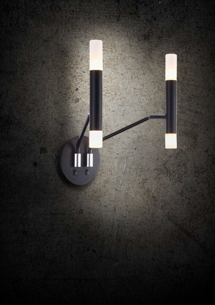 Maytoni - Wandlamp Vigo - Zwart