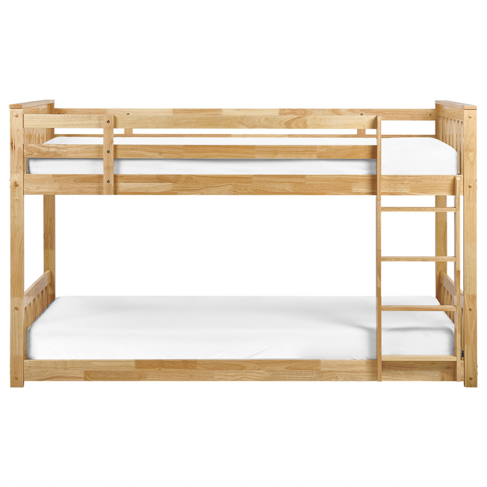 Beliani - LAZER - Kinderbed - Lichtbruin - 90 x 200 cm - Hout