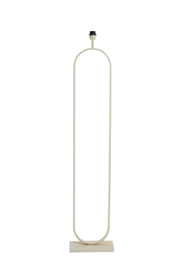 Light & Living Light&living Vloerlamp 30x15x142 cm JAMIRI crème