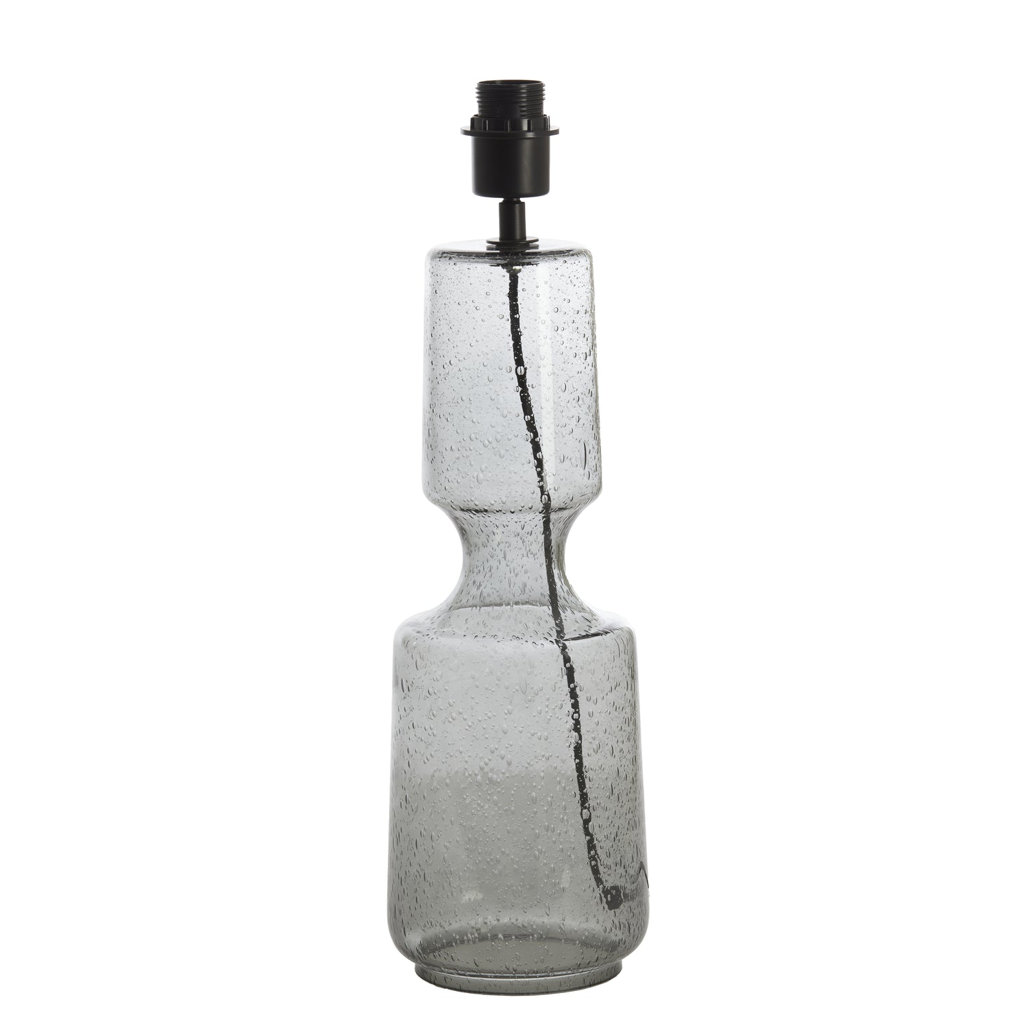 Light & Living Light&living Lampvoet Ø15x51 cm LABIN glas smoke+zwart