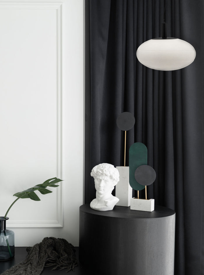 Maytoni - Hanglamp Perlas - Zwart - Ø43