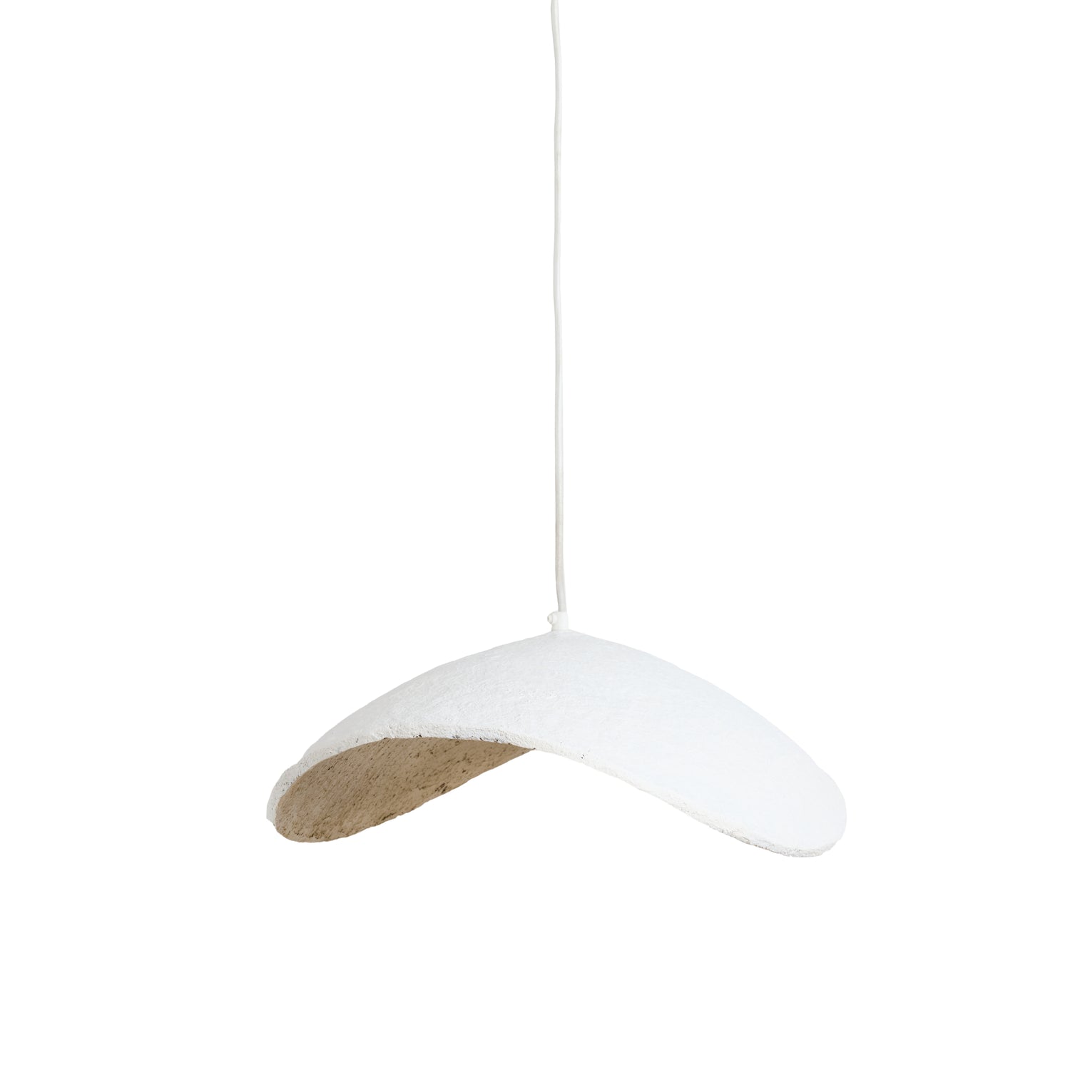 Light&living Hanglamp 53x43x18 cm LONIA crème+antiek brons