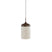 Light & Living Hanglamp Dania - Bruin|Crème - Ø16cm