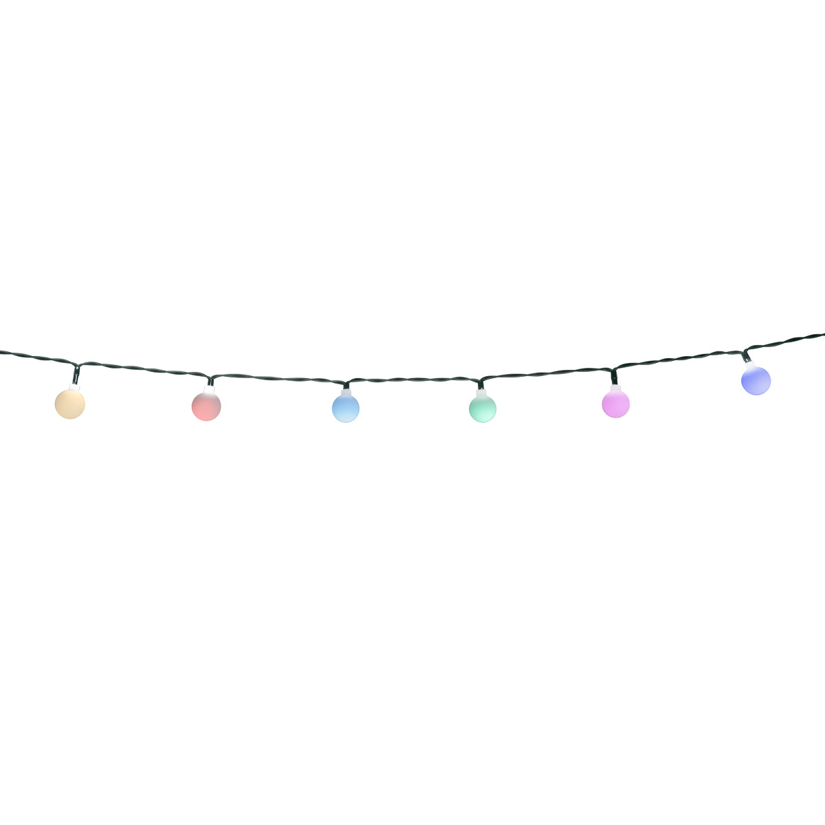 QAZQA Buiten lichtsnoer 7m incl. LED 50-lichts RGBW solar- Festival