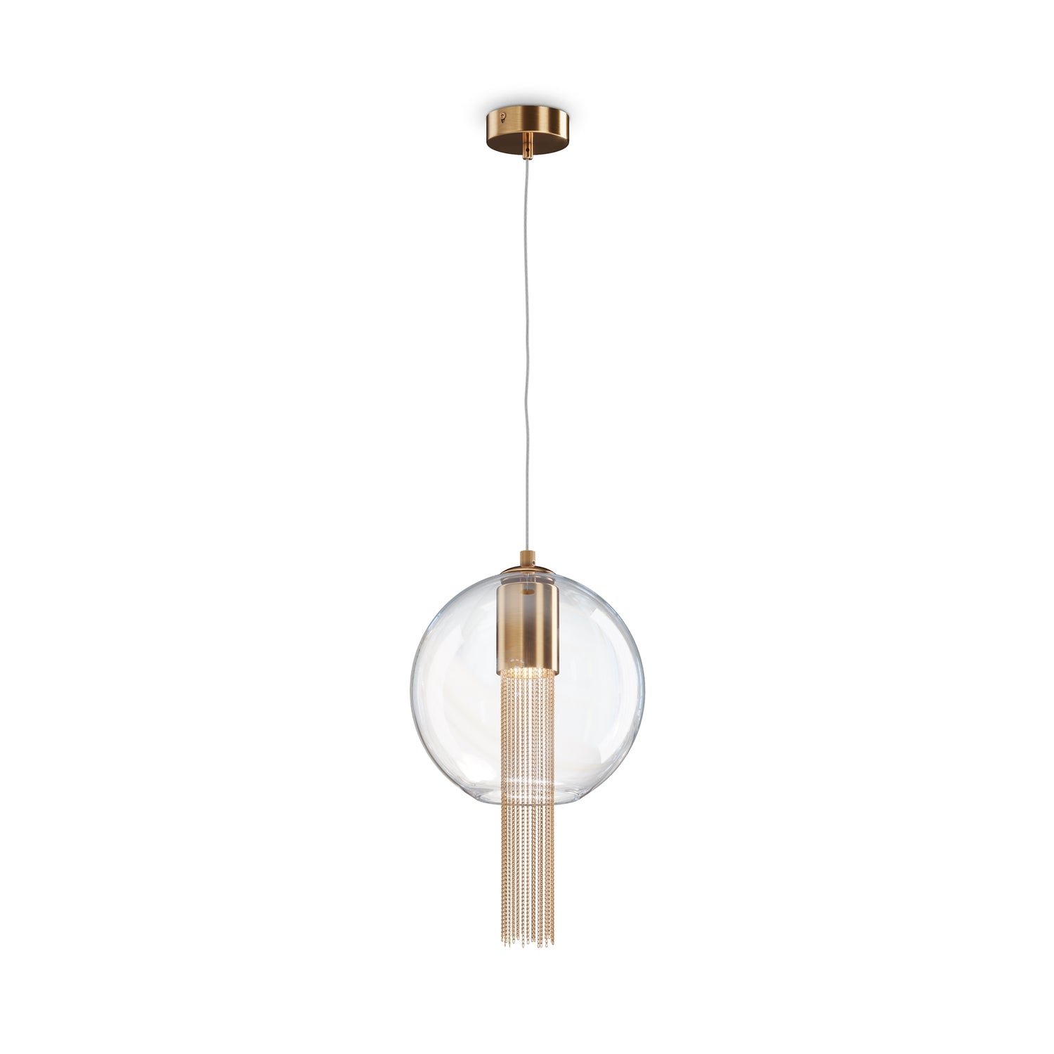 Maytoni - Hanglamp Flusso - Brons - Ø25