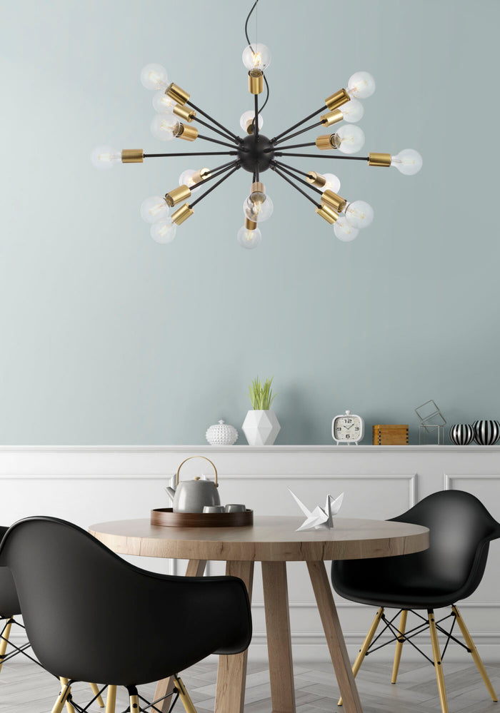 Maytoni - Hanglamp Jackson - Zwart - Ø98