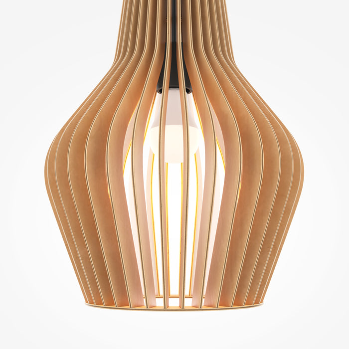 Maytoni - Hanglamp Roots - Zwart - Ø30