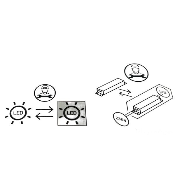 Freelight Hanglamp Livello Zwart Led 47Watt Ø 60cm