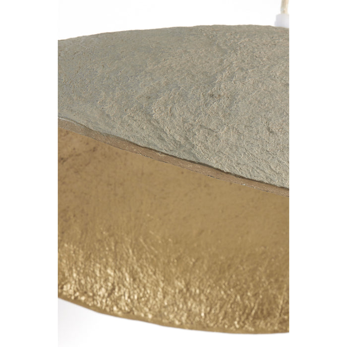 Light&living Hanglamp 71x53,5x23 cm LONIA grijs+antiek brons