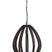 Light&living Hanglamp Ø40x42 cm BARSIA hout donker bruin