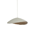 Light&living Hanglamp 71x53,5x23 cm LONIA crème+antiek brons