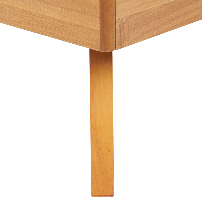 Beliani - BERRIC - Tweepersoonsbed - Lichthout - 180 x 200 cm - MDF