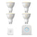 Philips Hue Starterspakket - White Ambiance - GU10 - 4 Lampen - Bridge