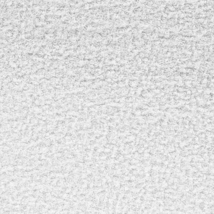 Beliani - LINARDS - Bed - Wit - 180 x 200 cm - Bouclé