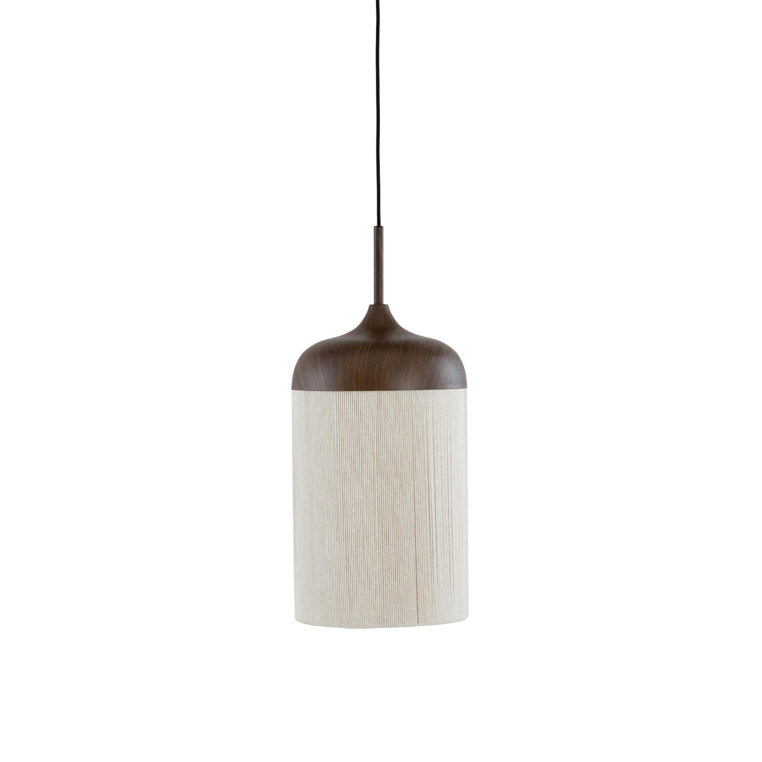 Light & Living Hanglamp Dania - Bruin|Crème - Ø22cm