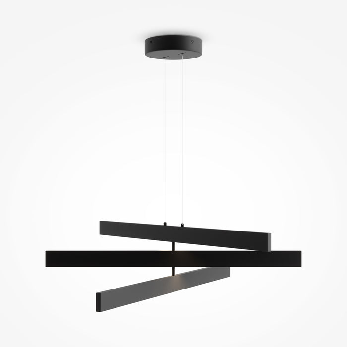 Maytoni - Hanglamp Origami - Zwart