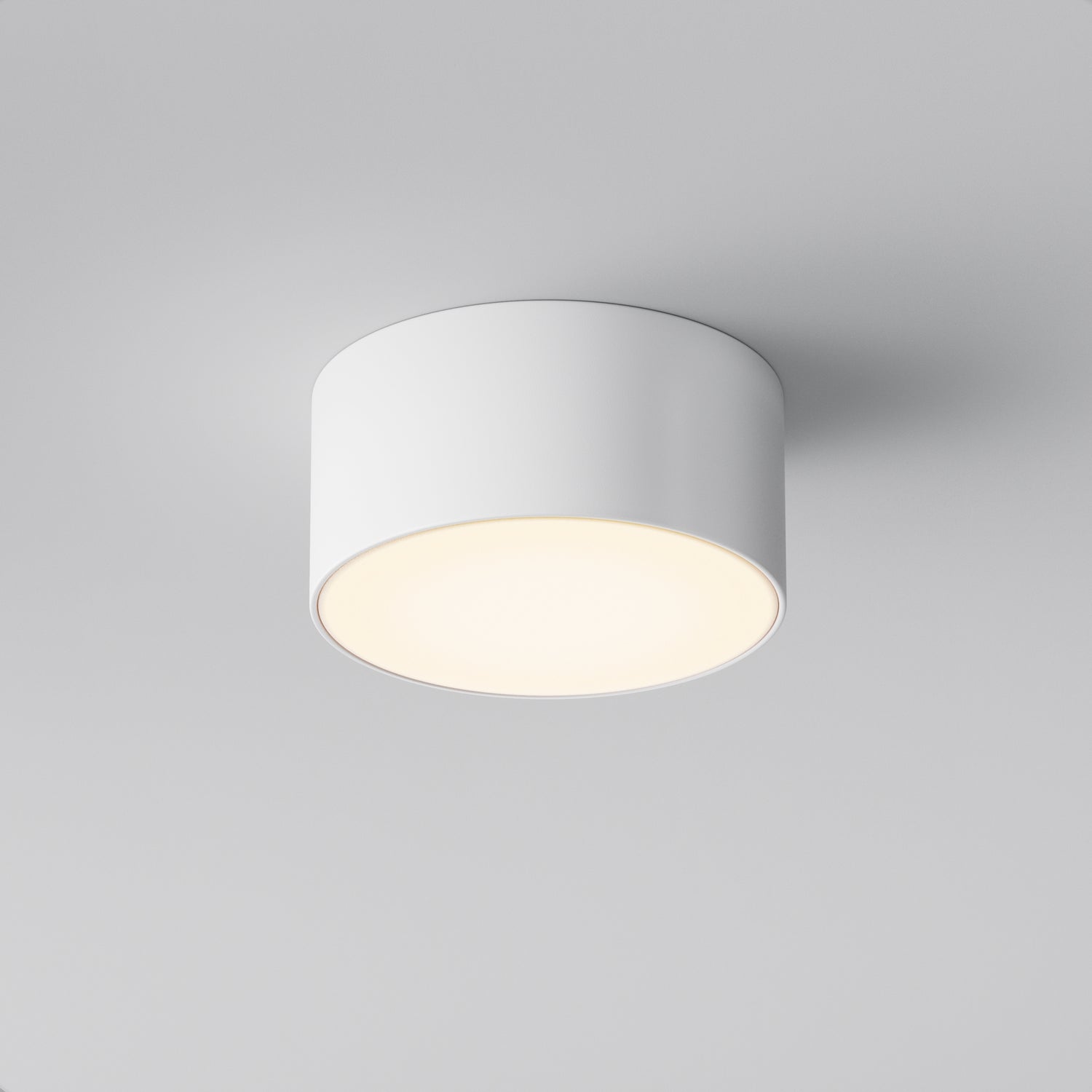 Maytoni Outdoor - Plafondlamp Zon IP - Wit - Ø12