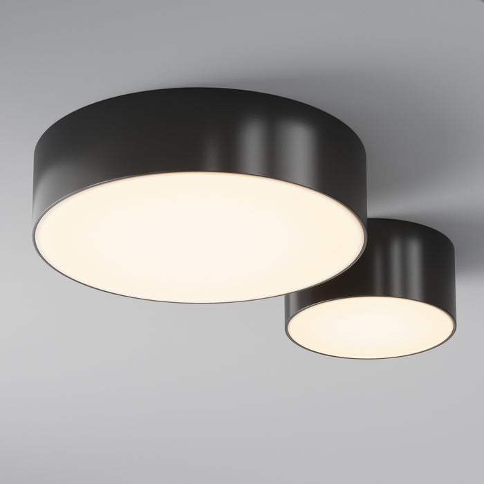 Maytoni Outdoor - Plafondlamp Zon IP - Zwart - Ø22