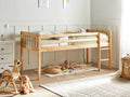 Beliani - PEIPIN - Kinderbed - Lichtbruin - 90 x 200 cm - Hout