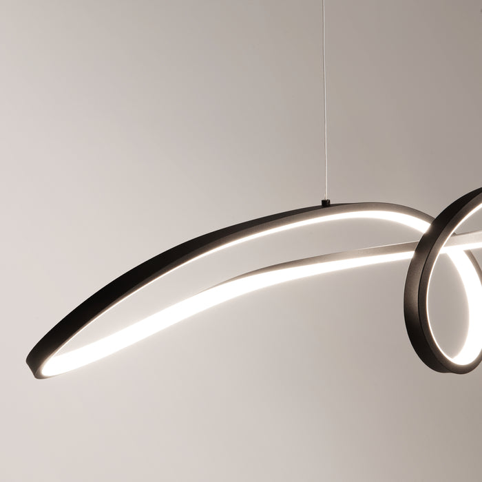 Maytoni - Hanglamp Curve - Zwart