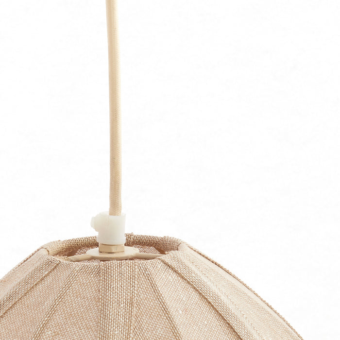 Light & Living Light&living Hanglamp Ø38x51 cm MILATOS jute naturel