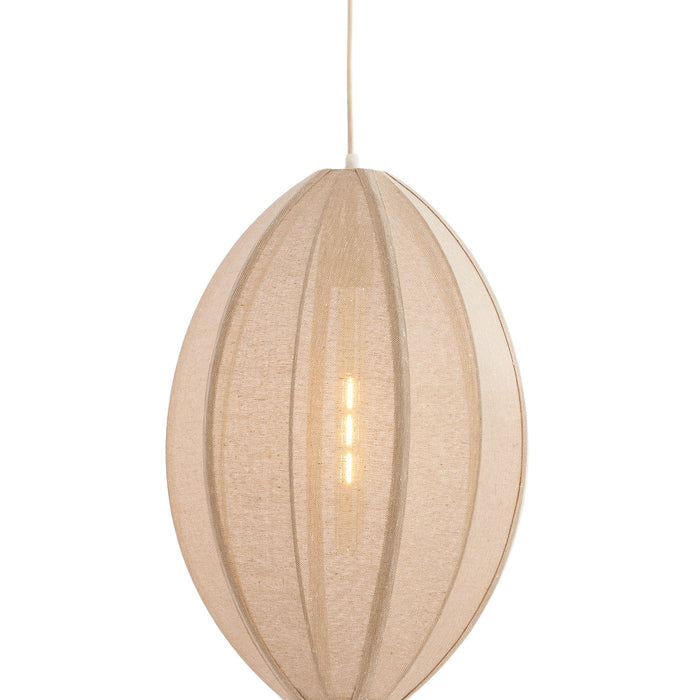 Light & Living Light&living Hanglamp Ø38x51 cm MILATOS jute naturel