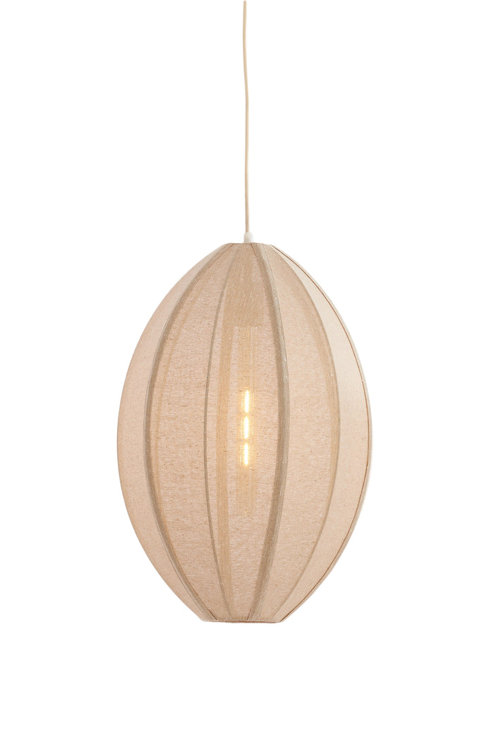 Light & Living Light&living Hanglamp Ø38x51 cm MILATOS jute naturel