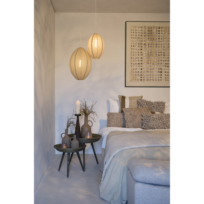 Light & Living Light&living Hanglamp Ø38x51 cm MILATOS jute naturel