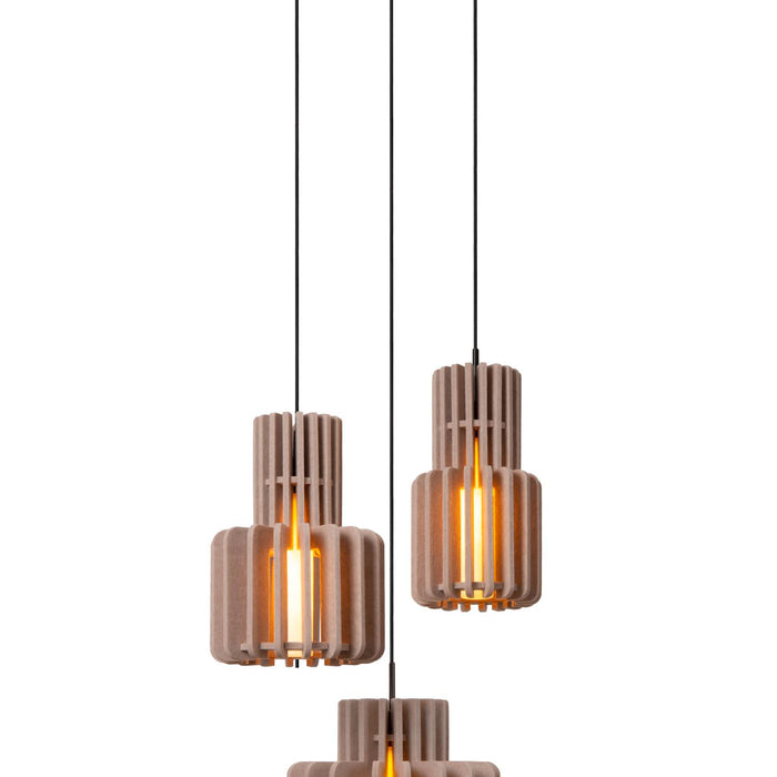 Lucide ROLLO Hanglamp - Taupe