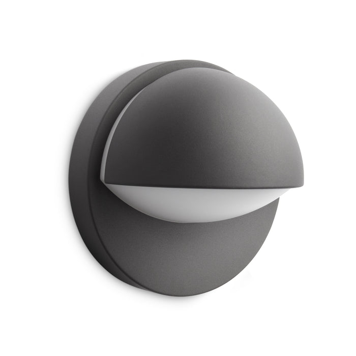 Philips June buitenwandlamp - antraciet