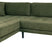 House Nordic Lido Olijfgroen 2,5-Zits Hoekbank Links