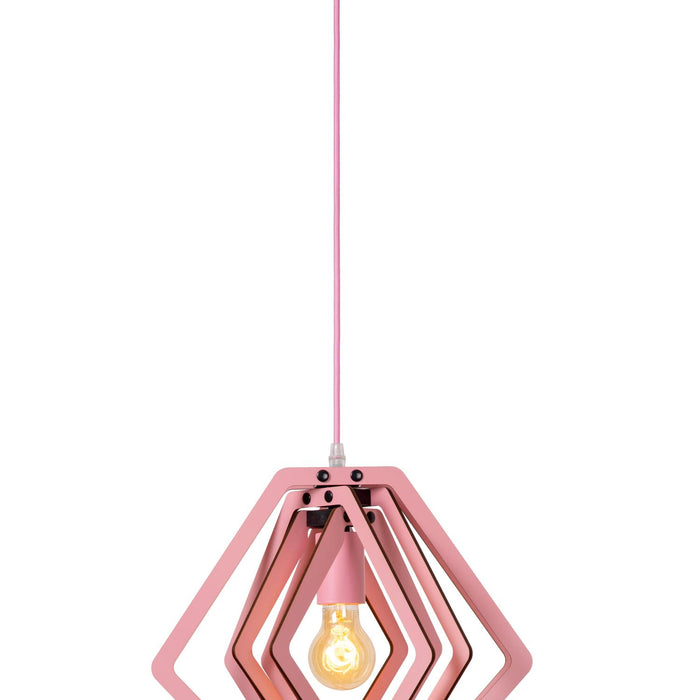 Lucide MAURO Hanglamp - Roze