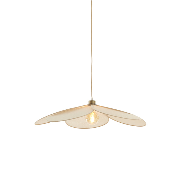 Light & Living Light&living Hanglamp Ø79x20 cm FYANO zand