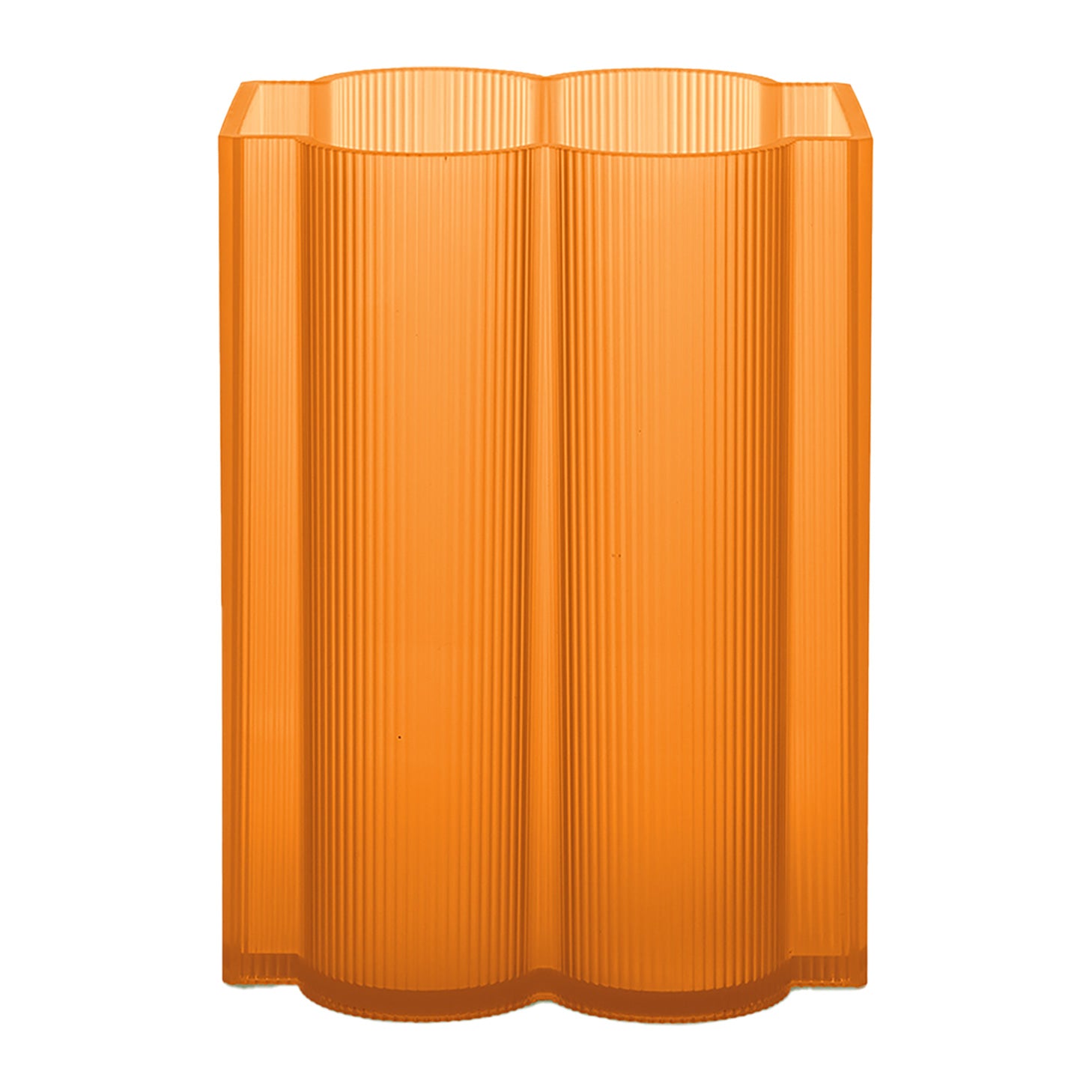 Kartell Okra Vaas H 24 cm - Oranje