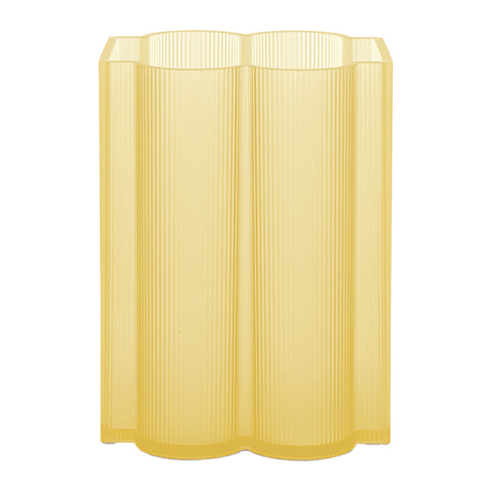 Kartell Okra Vaas H 24 cm - Geel