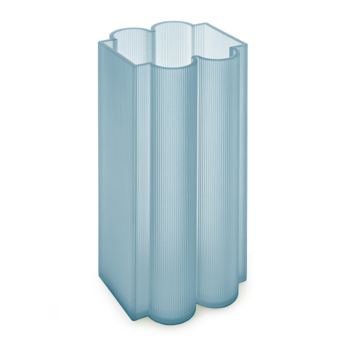 Kartell Okra Vaas H 34 cm - Lichtblauw