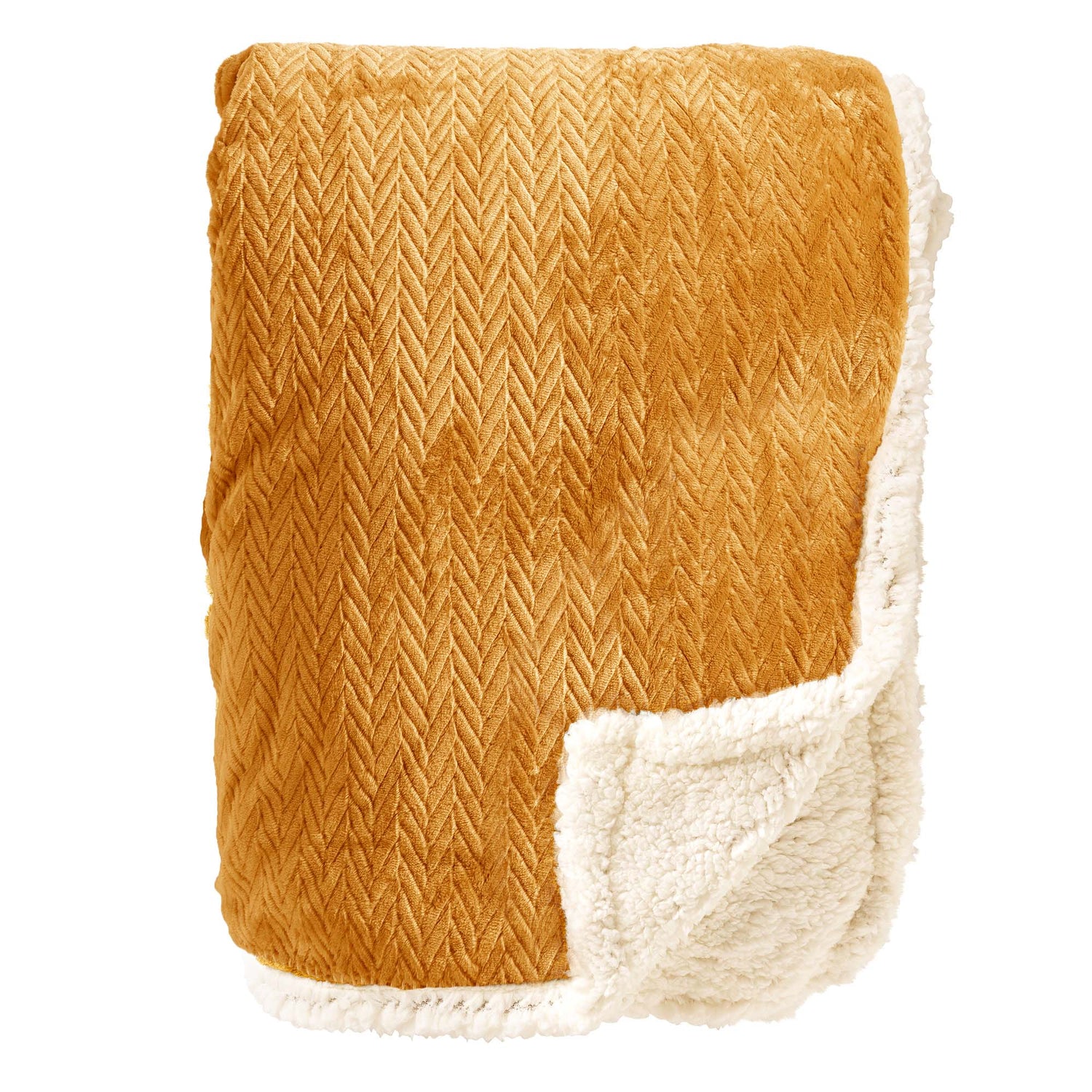 Dutch Decor plaid BOBBY - 150x200 cm Golden Glow