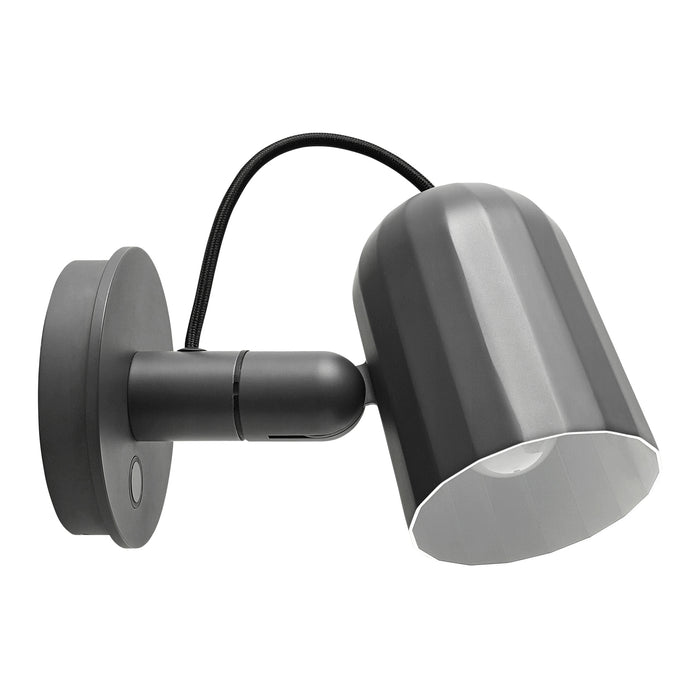 HAY Noc Wandlamp - Dark Grey
